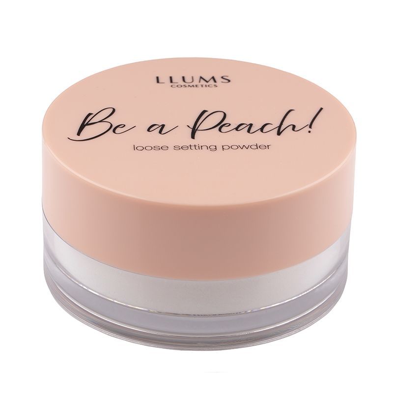 LLUMS BE A PEACH! Пудра прахообразна, прозрачна,1 бр
