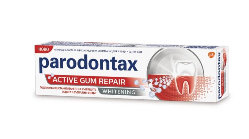 Parodontax Active Gum Repair White Избелваща паста за зъби 75 мл