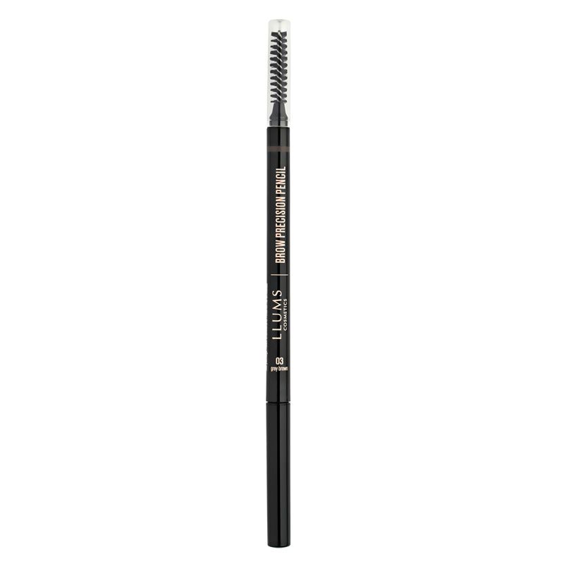 LLUMS GREY BROW Прецизен молив за вежди с гребен