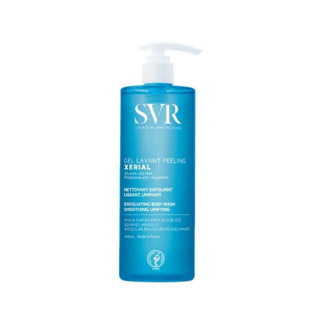 SVR Xerial Измивен ексфолиращ гел за тяло 400 мл