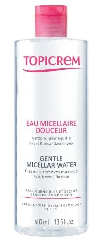 Topicrem Gentle Micellar Water Мицеларна вода за чувствителна кожа 400 мл