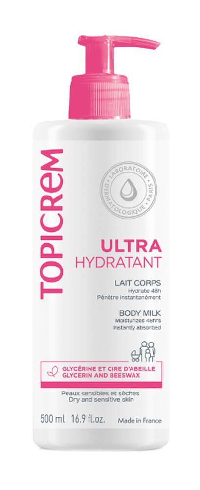 Topicrem Ultra–Moisturizing Body Milk Хидратираща емулсия за тяло 500 мл
