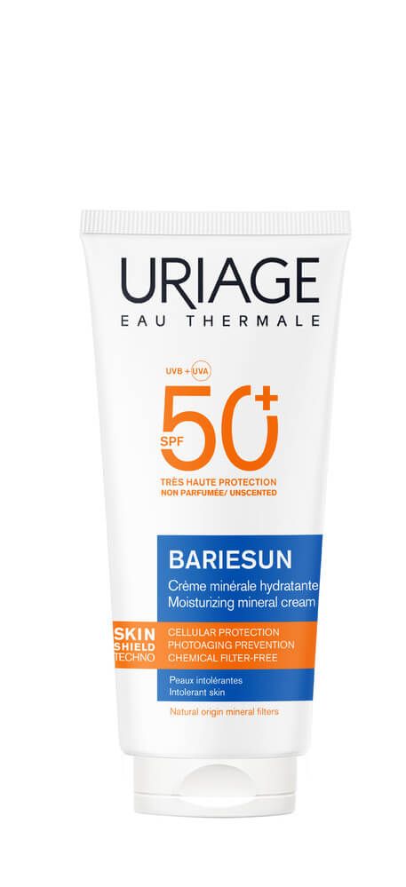Uriage Bariesun Skin Shield Слънцезащитен минерален крем за лице SPF50+ 100 мл