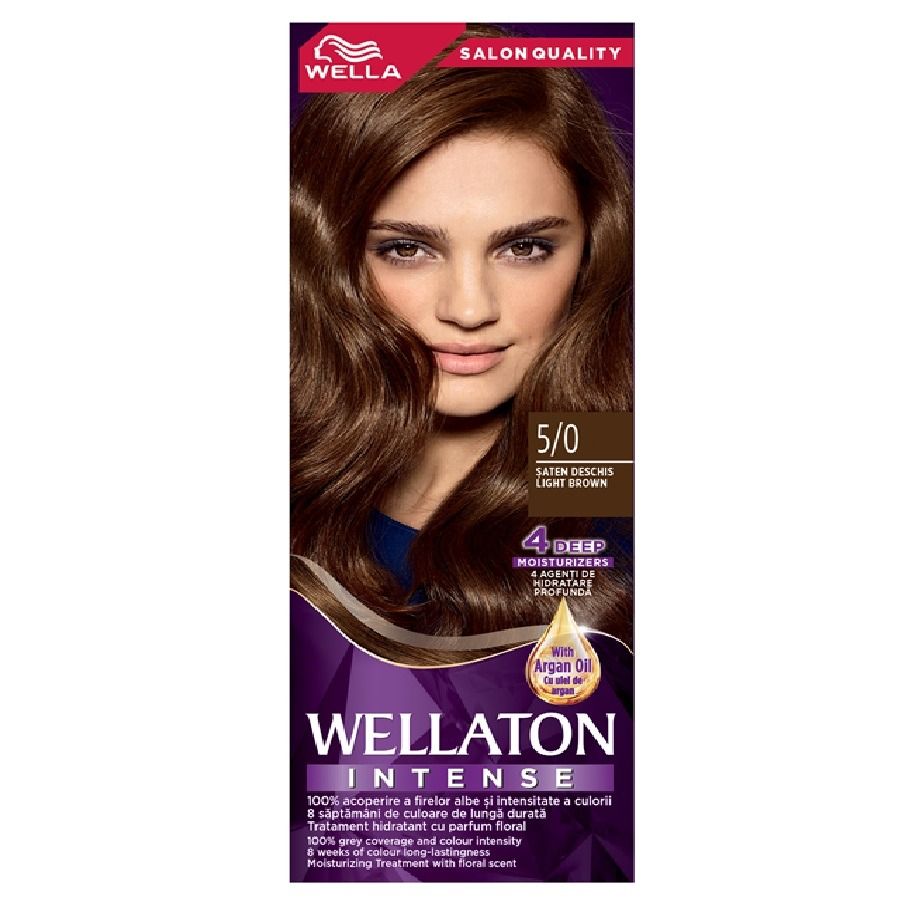 Wella WELLATON Боя за коса 5/0 Светло кафяво