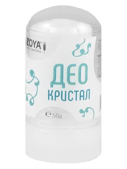Zoya Део кристал без аромат 55 г