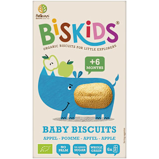 Био детски бисквити BisKids с вкус на ябълка, 6м +, 120 g