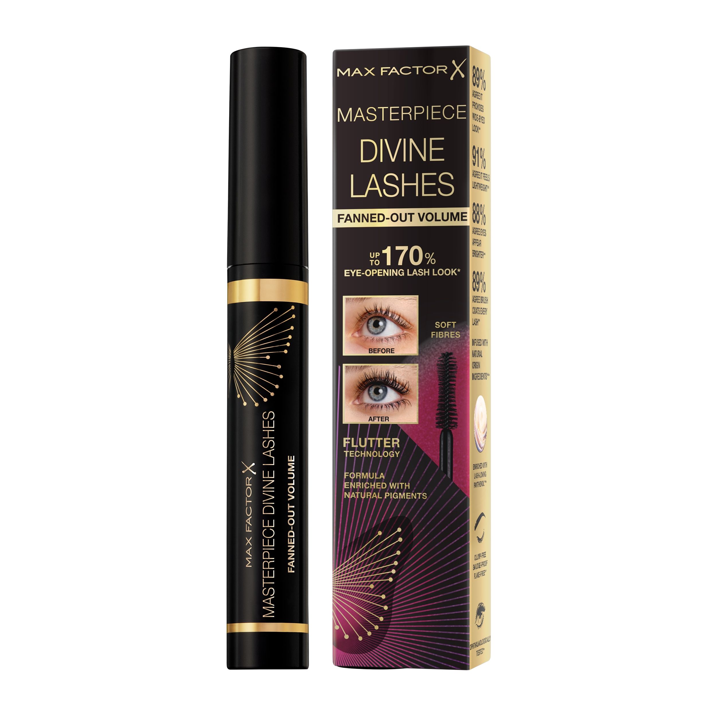 MAX FACTOR Mascara Divine Lashes Спирала за очи, №01 Black
