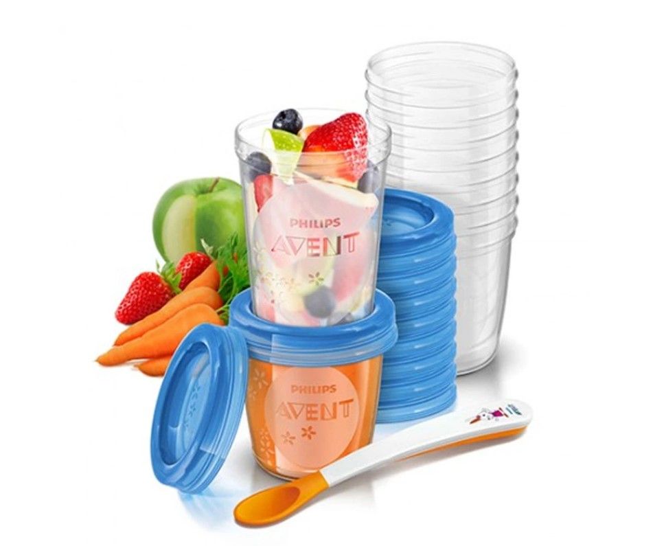 Philips Avent VIA 14 Комплект за съхранение на бебешка храна