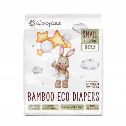 Wooden Spoon Еко пелени Small 6-10 кг 32 бр