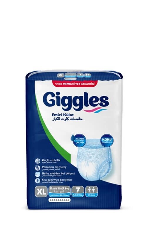 Giggles Нощни гащи за възрастни размер XL х 7 броя