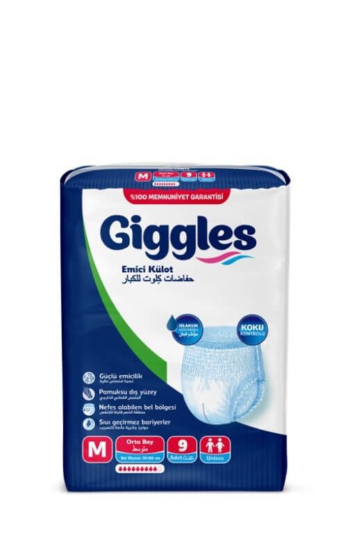 Giggles Нощни гащи за възрастни размер М х 9 броя