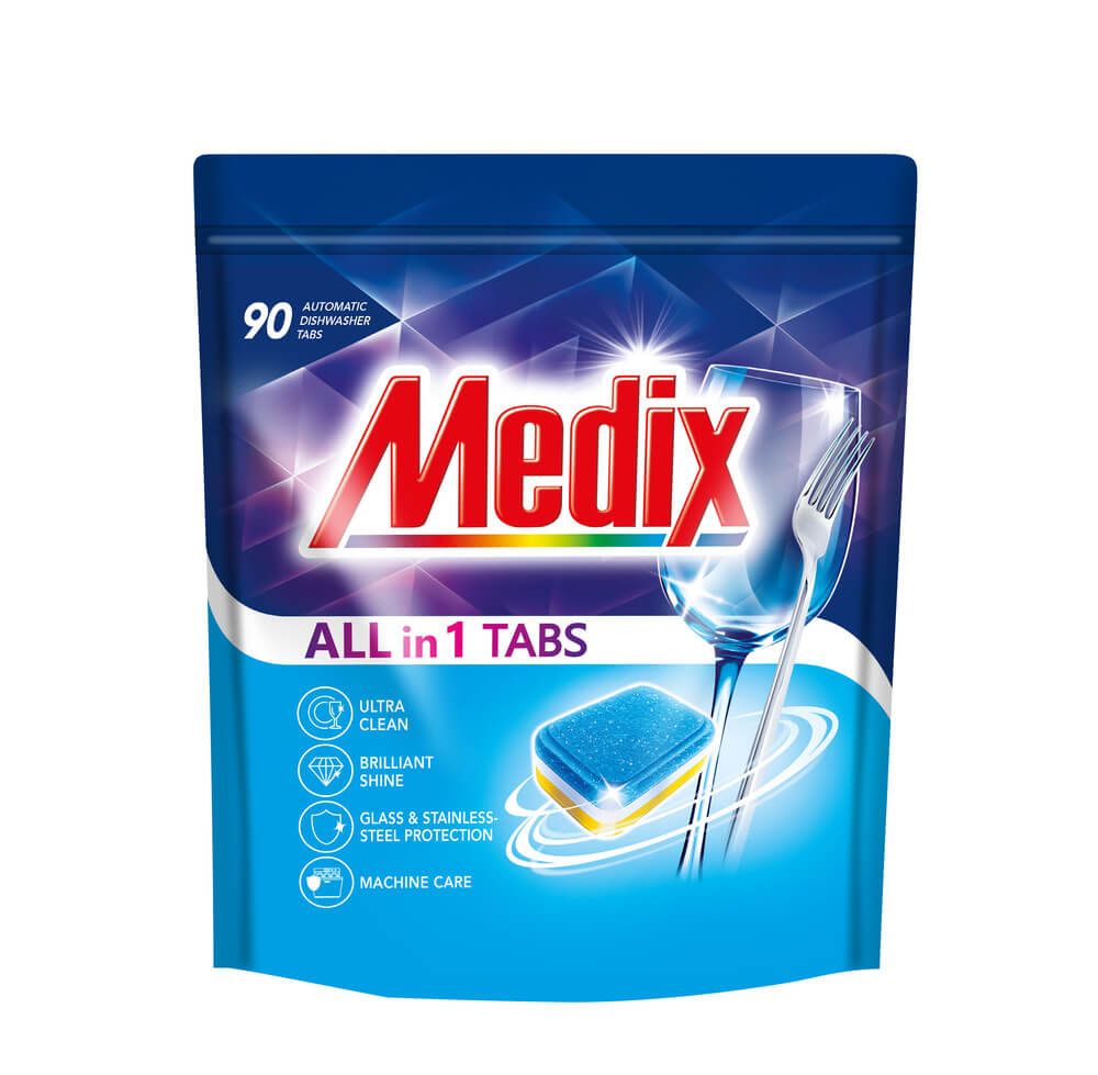 Medix All in 1 Tabs Таблетки за миялна машина х 90 броя