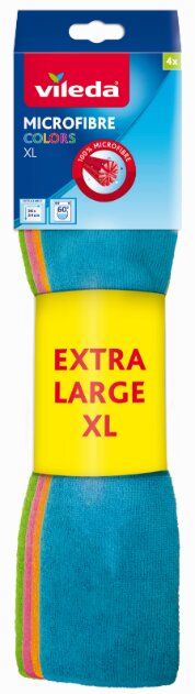 Vileda Colors Микрофибърни кърпи XL х 4 броя
