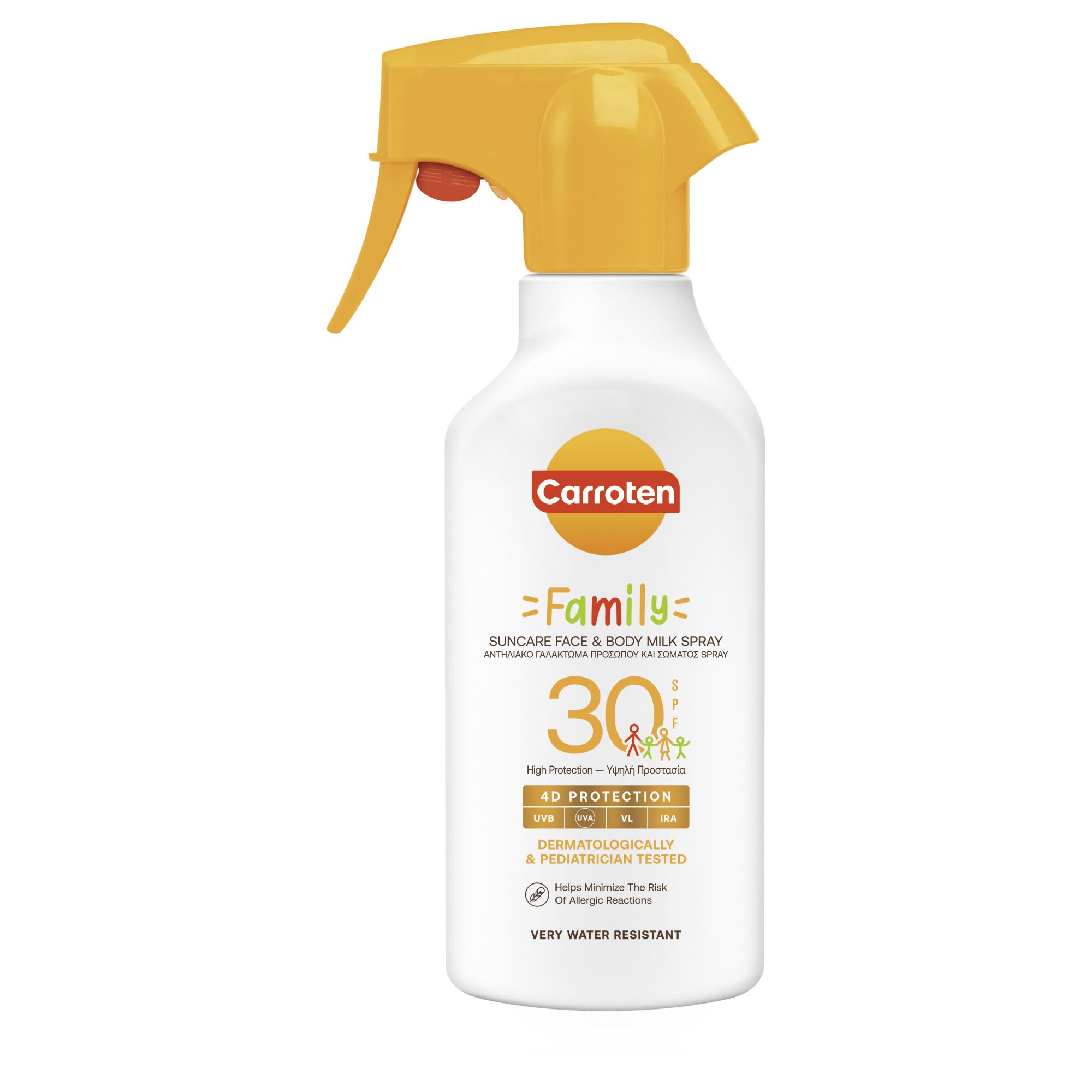 CARROTEN FAMILY Слънцезащитно мляко-спрей SPF50+, 270мл.