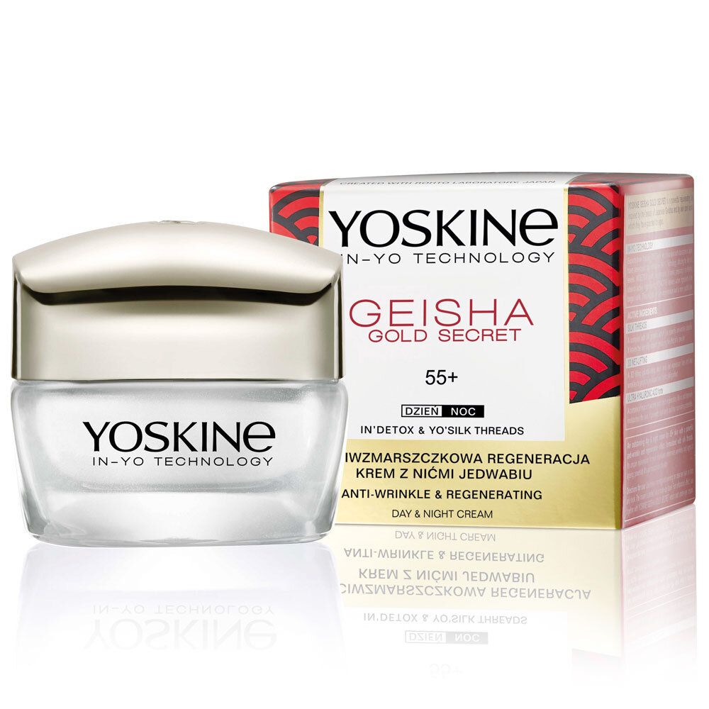 YOSKINE GEISHA GOLD SECRET Дневен/нощен крем 65+, 50мл