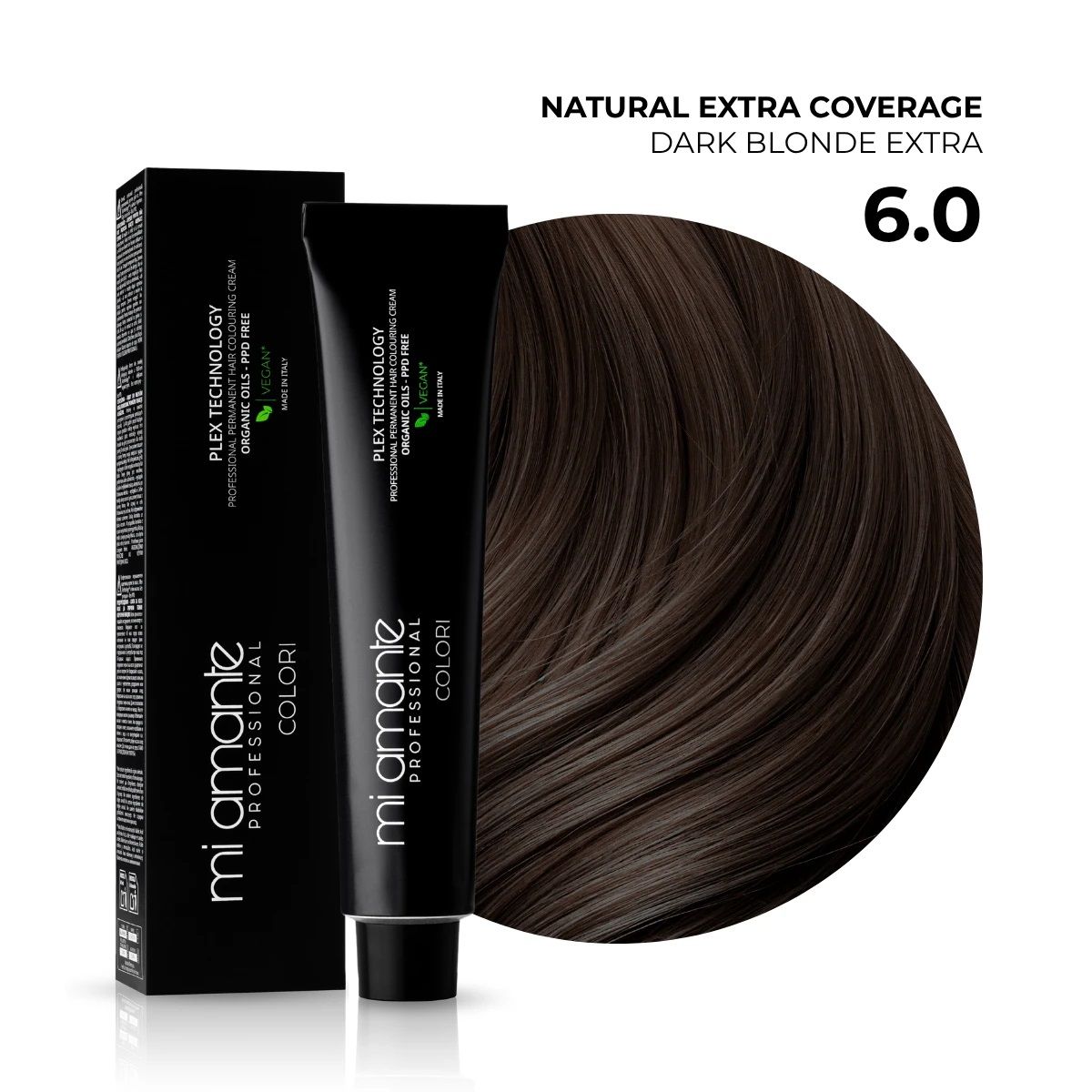 MI AMANTE COLORI DARK MAHAGANY 6.5 Професионална боя за коса, 100мл.