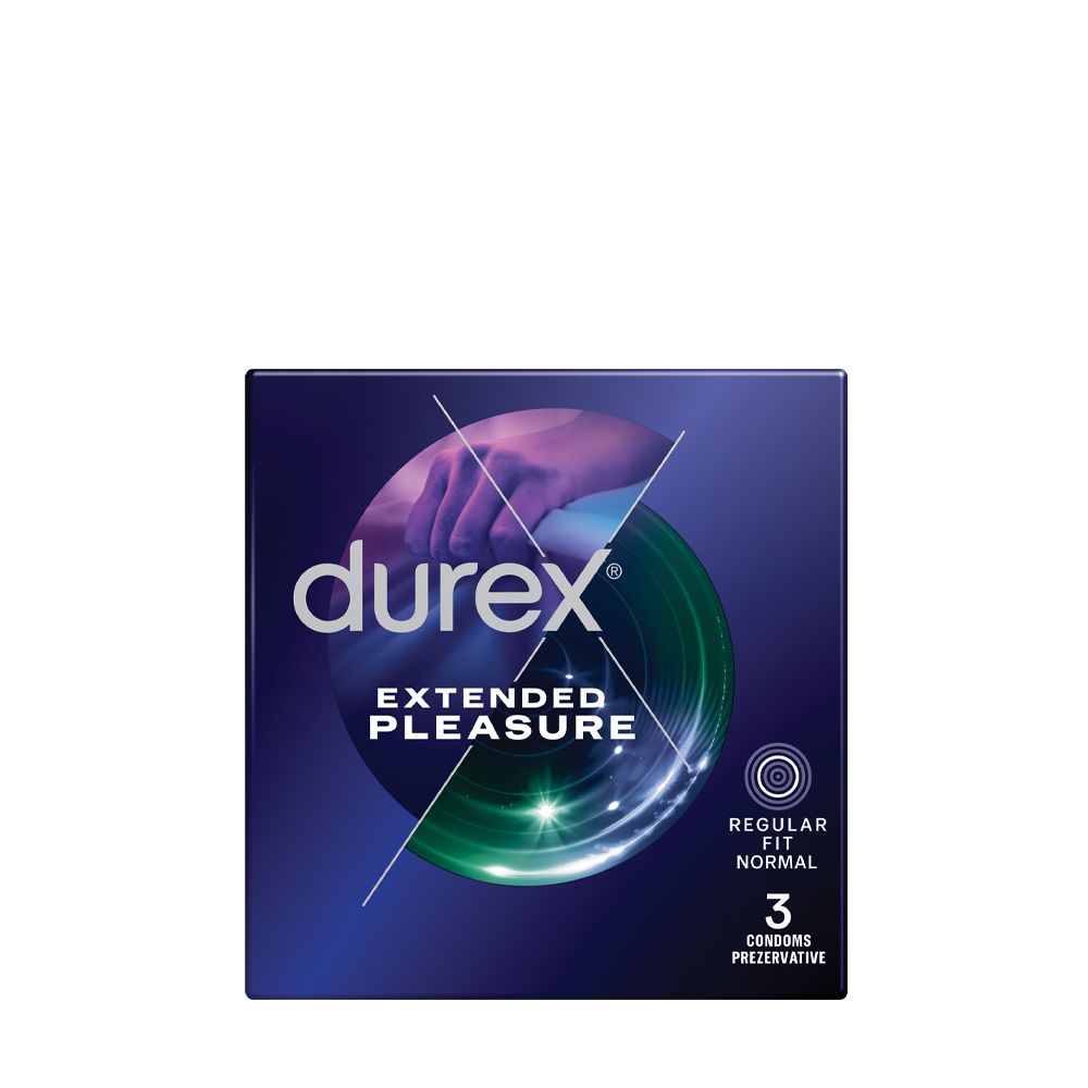 DUREX PERFORMA/EXTENDED PLEASURE Презервативи, 3 бр.