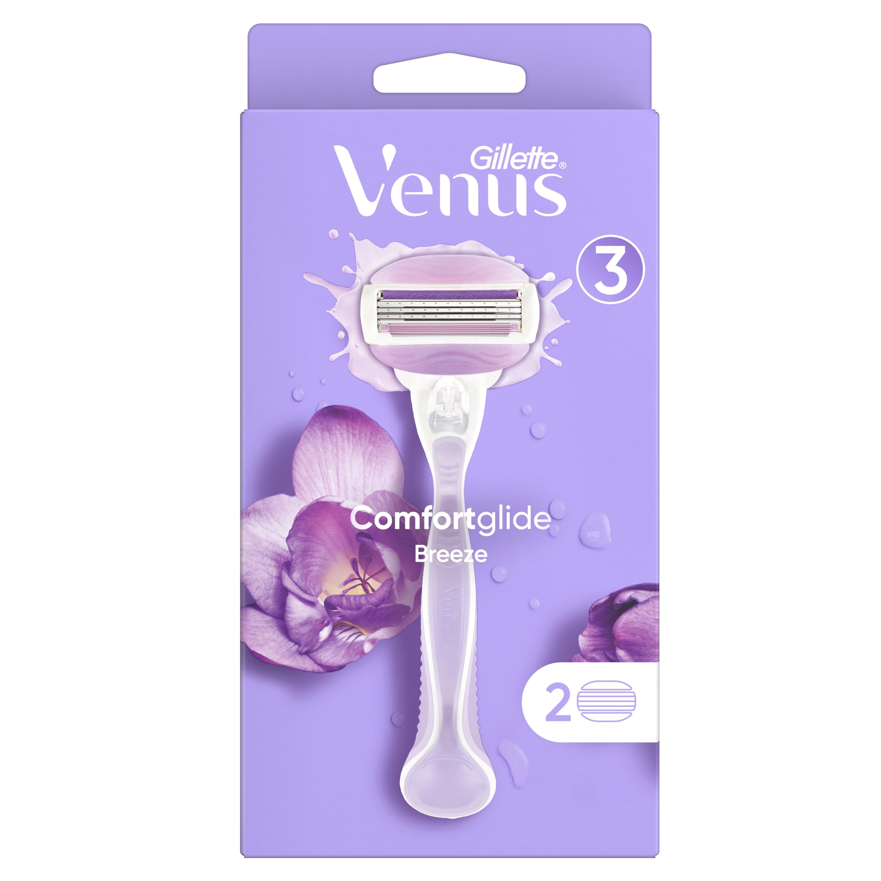 GILLETTE VENUS  Дамска система за бръснене, 1бр. + 5 ножчета