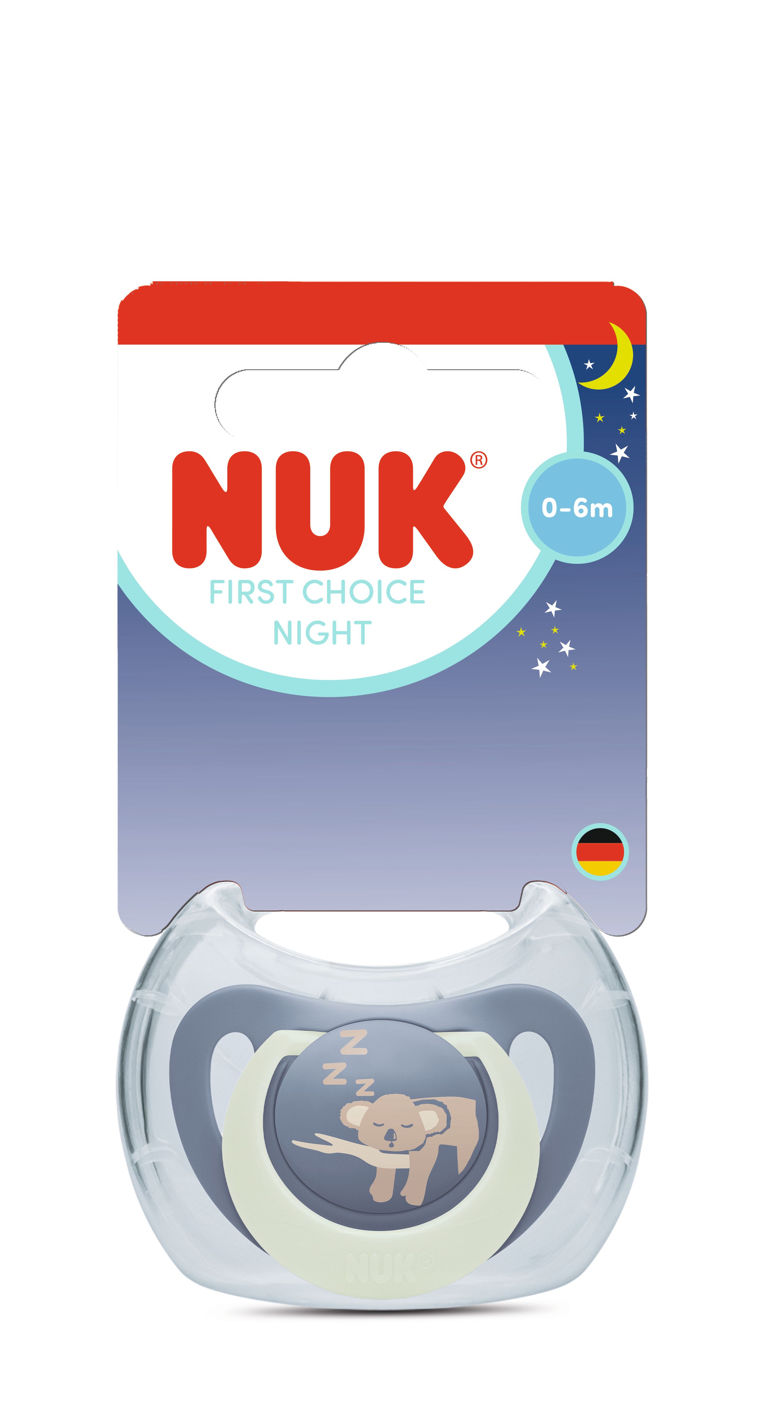 NUK FIRST CHOICE Силиконова залъгалка коала 18+м.