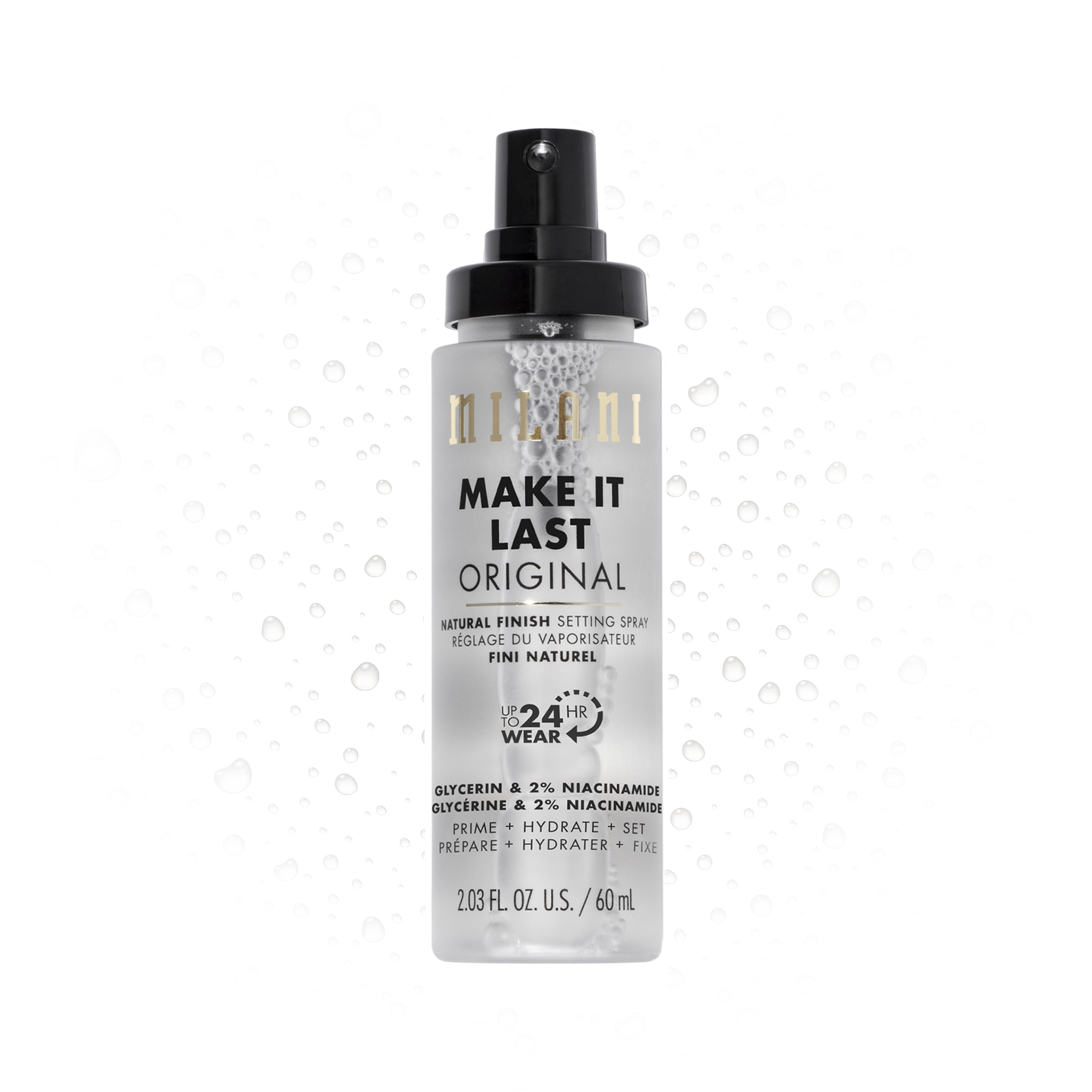 MILANI  NATURAL FINISH Фиксиращ спрей