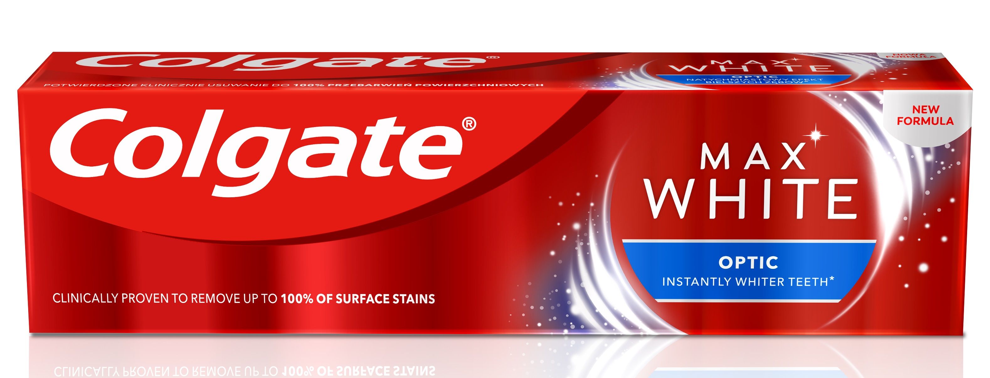 Colgate Max White Optic Избелваща паста за зъби х75 мл