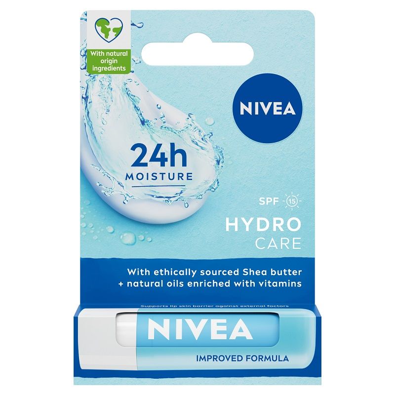 NIVEA HYDRO CARE  Балсам за устни 4.8, гр.