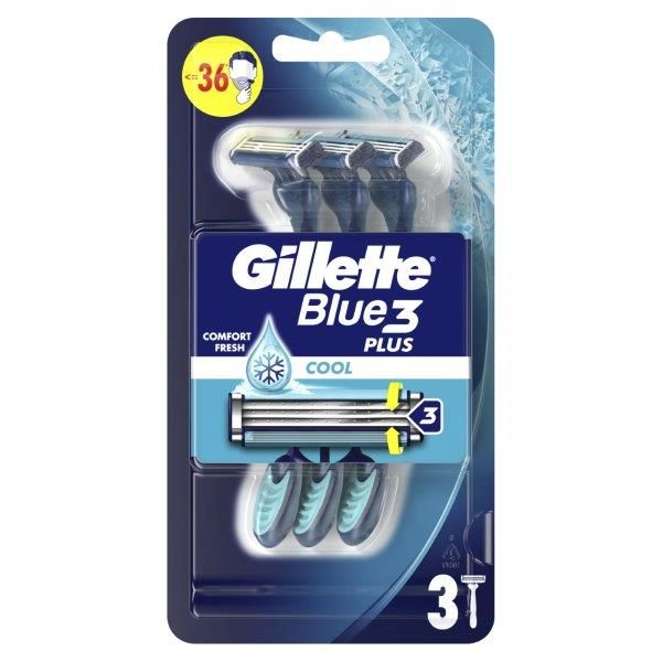 Gillette Blue 3 Cool Самобръсначка за мъже x3 броя