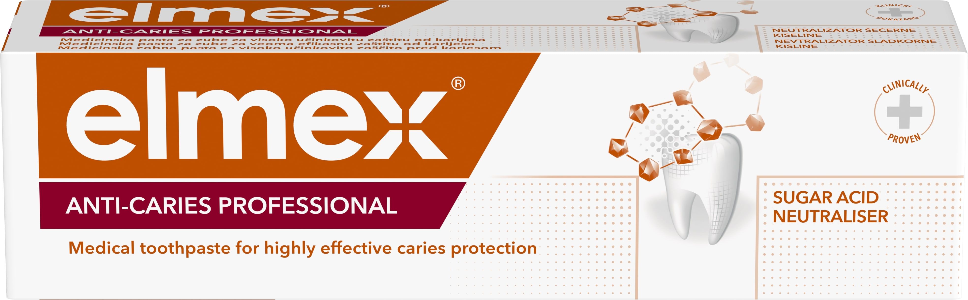 Elmex Caries Protection Whitening Избелваща паста за зъби против кариес 75 мл