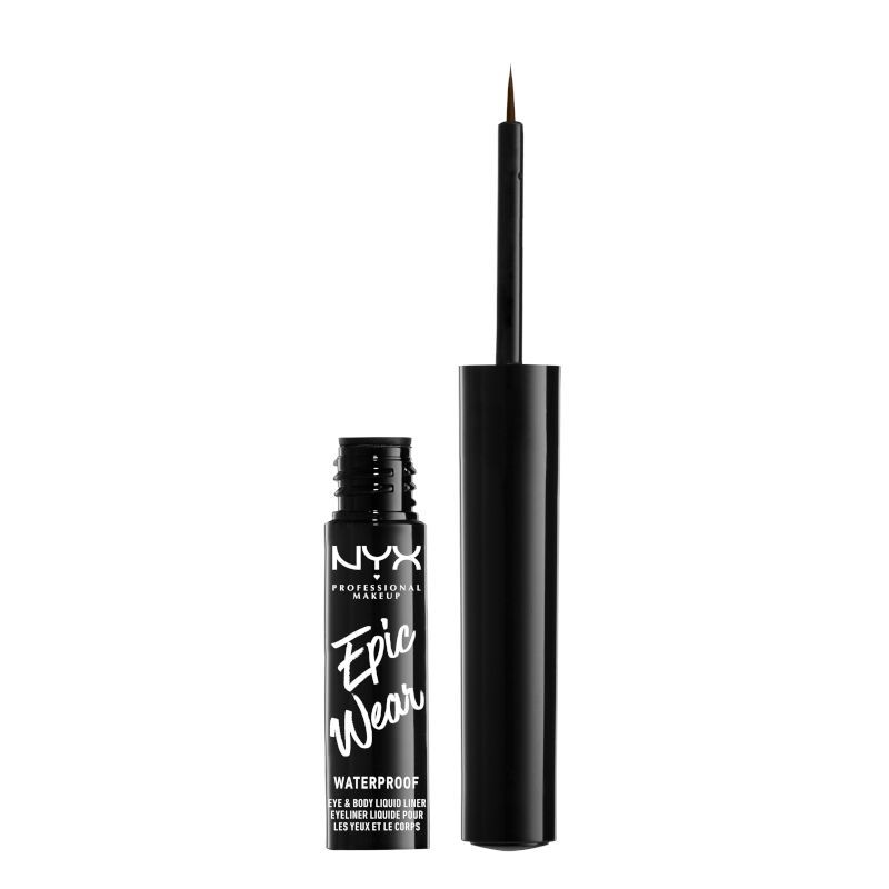 NYX PROFESSIONAL MAKE UP Epic Wear Течна очна линия Brown, 1 бр.
