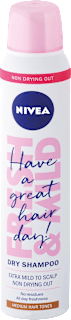 Сух шампоан за коса Fresh&Mild за кестеняви тонове, 200 ml