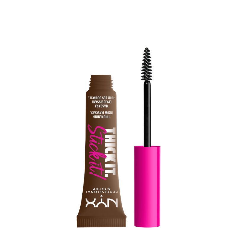 NYX PROFESSIONAL MAKE UP THICK IT STICK IT! Спирала за вежди Brunette , 7 мл