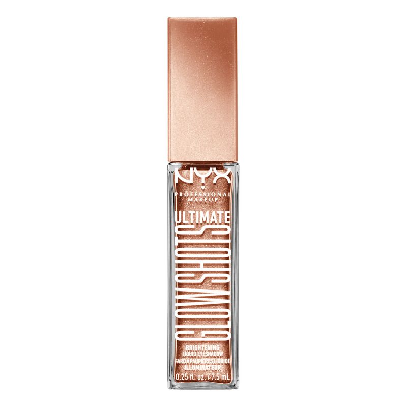 NYX PROFESSIONAL MAKE UP ULTIMATE GLOW SHOTS Сенки за очи течни Golden goji, 1 бр.