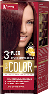 AROMA COLOR Крем-боя за коса Nr.07 Махагон, 1 бр