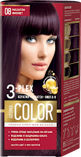 AROMA COLOR Крем - боя за коса - Nr. 08 Махагон Виолет, 1 бр