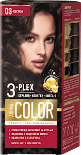AROMA COLOR Крем - боя за коса - Nr. 03 Кестен, 1 бр
