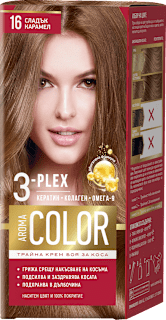 AROMA COLOR Боя за коса - Nr.16 Сладък карамел, 1 бр