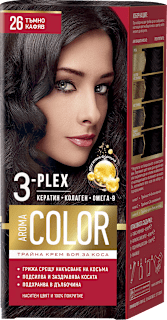 AROMA COLOR Боя за коса - Nr.26 Тъмно кафяв, 1 бр