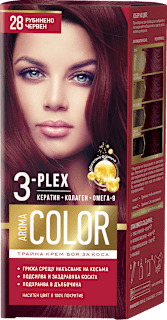 AROMA COLOR Крем-боя за коса Nr.28 Рубинено Червен, 1 бр