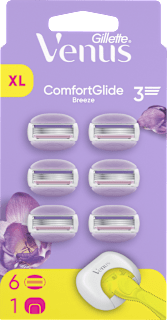 Резервни ножчета за бръснене ComfortGlide Breeze, 6 Брой