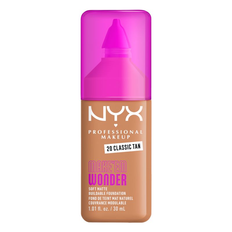 NYX PROFESSIONAL MAKEUP MAKE 'EM WONDER CLASSIC TAN Фон дьо тен 20