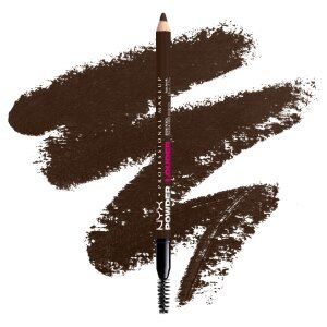 NYX PROFESSIONAL MAKEUP Powder Louder Молив за вежди, 08 Deep Brown