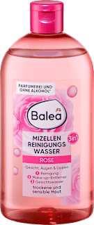 Мицеларна почистваща вода 3 в 1 Rose, 400 ml
