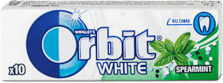 White Дъвки дражета Spearmint, 14 g