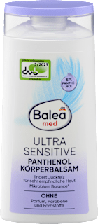 Балсам за тяло Ultra Sensitive с пантенол, 250 ml