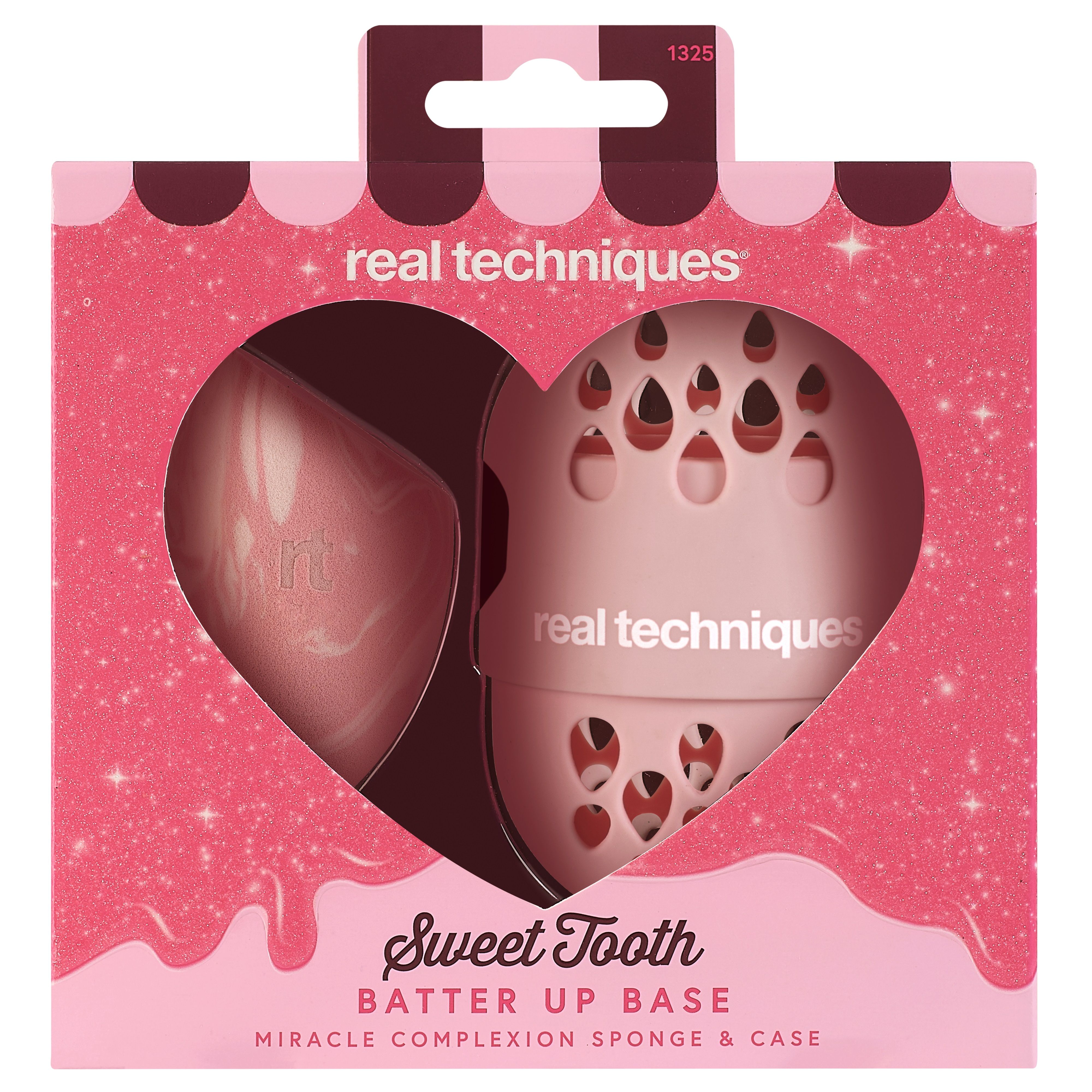 REAL TECHNIQUES BATTER UP BASE MCS + CASE Комплект спондж + кейс за съхранение