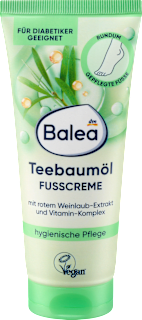 Крем за крака с масло от чаено дърво, 100 ml