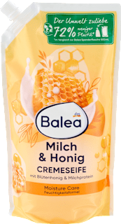 Крем сапун Мляко и мед, пълнител, 850 ml