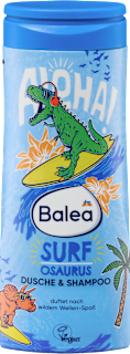 Детски душ гел и шампоан 2в1 Surfоsaurus, 3+г, 300 ml