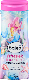 Детски душ гел и шампоан Mermaid, 300 ml