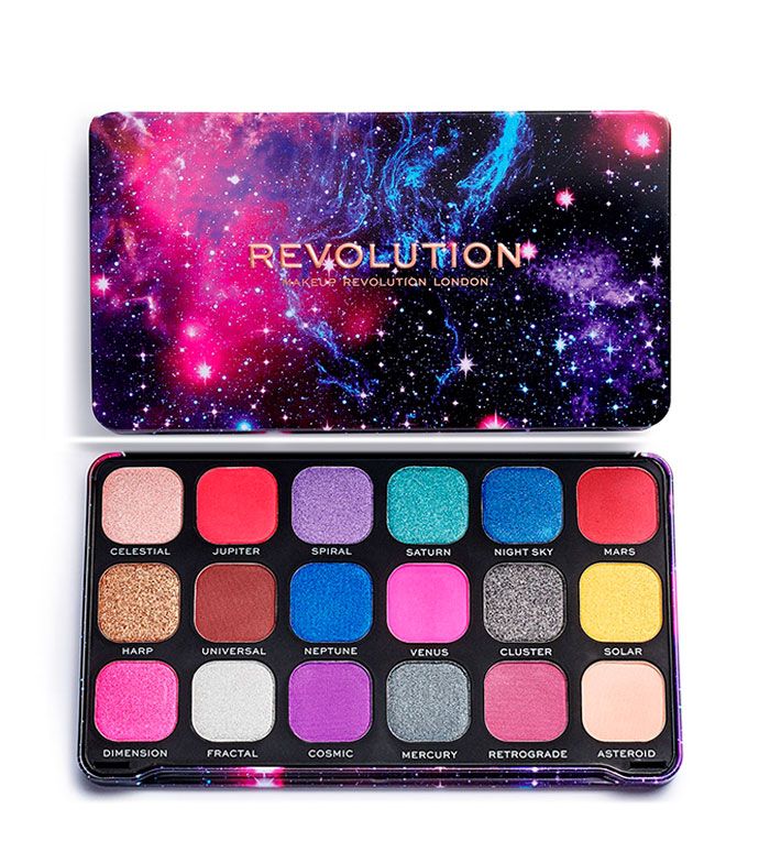 REVOLUTION FOREVER FLAWLESS Палитра сенки за очи ,18 цв